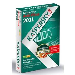 Kaspersky Anti Virus 2011 3 PC Vollversion Limited GR