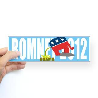 Funny Anti Obama Romney 2012 Bumper Sticker by sidesplitters