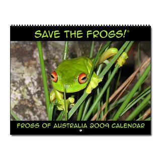  Amphibian Home Office  Frogs of Australia 2009 Wall Calendar