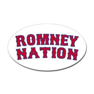 Bumper Stickers  Mitt Romney 2012 Oval Sticker