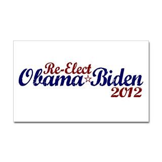 Stickers  Re Elect Obama 2012 Rectangle Sticker