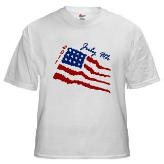 4th of July 2011 White T Shirt