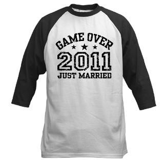 Game Over 2011 Just Married t shirt : Endless Tees