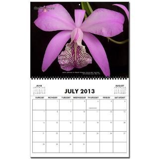 Orchid Board 2013 Wall Calendar (2009 Contest Photos) by orchidboard