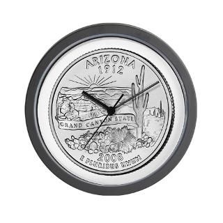 Gifts > 1912 Home Decor > 2008 Arizona State Quarter Wall Clock