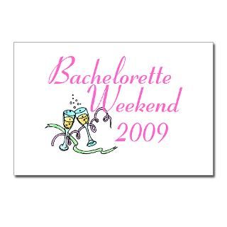 Bachelorette Weekend 2009 Postcards (Package of 8) for $9.50