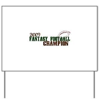 Fantasy Football Champ 2009 : Fantasy Football T Shirts & Gifts