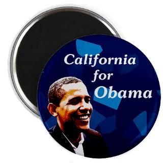 California for Obama 2008 magnet