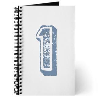 Blue Number 1 Birthday Journal for $12.50
