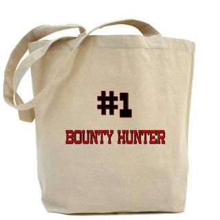 Number 1 BOUNTY HUNTER Tote Bag for $18.00