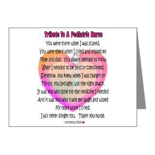 Nurse Gifts  Pediatric Nurse Note Cards  Note Cards (Pk of 10