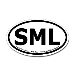 Smith Mountain Lake VA Oval SML Decal for $4.25