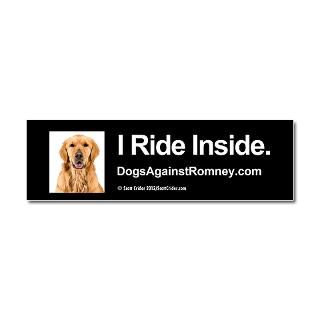 against romney i ride inside bumper magnet $ 6 99 qty availability