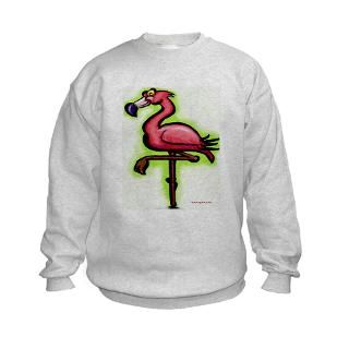 Kids Sweatshirt  Flamingo