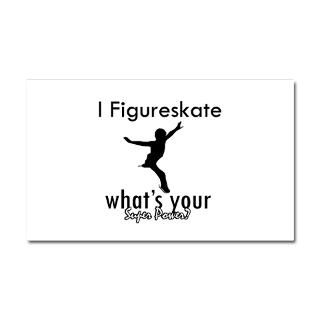 Figure Skating Car Accessories  I Figure Skate Car Magnet 20 x 12