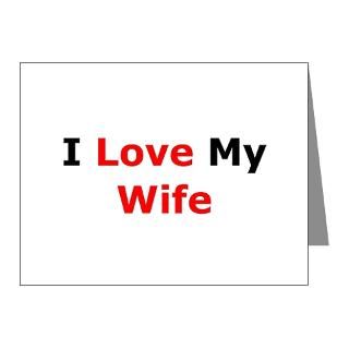 Gifts > Husband Note Cards > I love my wife Note Cards (Pk of 10