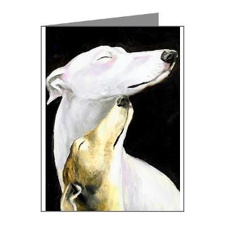 Gifts  Animals Note Cards  Two Greyhounds Note Cards (Pk of 10