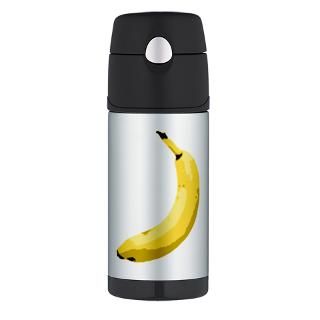 Banana Gifts  Banana Drinkware  Banana Thermos Bottle (12 oz)