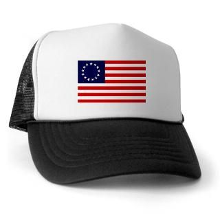 13 Star Patriot Trucker Hat  Betsy Ross Flag