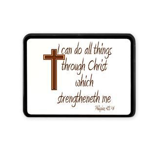13 Gifts  4 13 Car Accessories  Philippians 4 13 Brown Cross