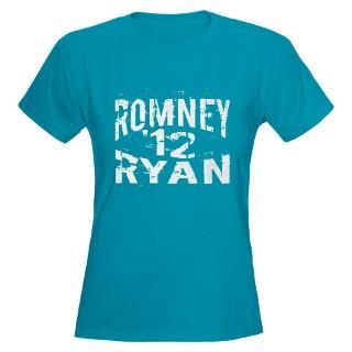 shirts  Romney Ryan 12 Womens Dark T Shirt