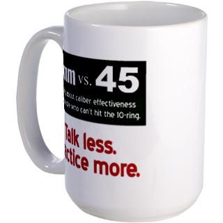 2A Gifts  2A Drinkware  Mug (15 oz.) 9mm vs 45