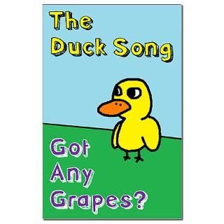 Duck Song Mini Poster 11 x 17  Duck Song Stuff  ForrestFire