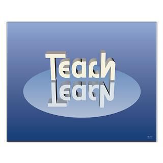 Small Teach Learn Poster (20 x 15) > Scott Kims Store