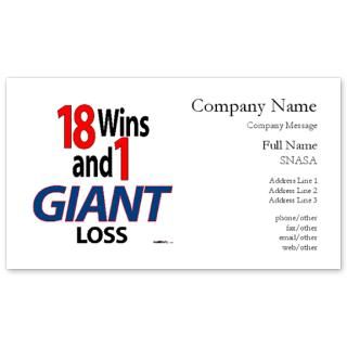 18 Wins Business Cards for $0.19