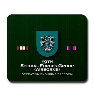 19th special forces grp abn oef mousepad $ 19 00