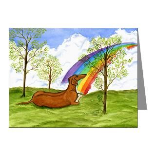 Gifts  Art Note Cards  Rainbow Bridge Poem Note Cards (Pk of 20