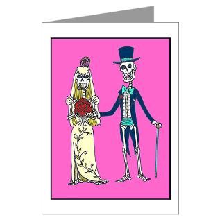 > Art Greeting Cards > Wedding Day of the Dead Cards (Pk of 20