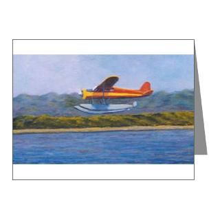 Gifts  Airplane Note Cards  Float Plane Note Cards (Pk of 20
