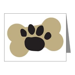  Animals Note Cards  Dog Lover Paw Print Note Cards (Pk of 20