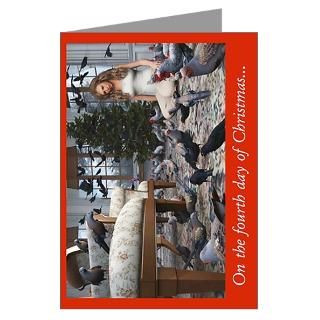 Bird Greeting Cards  A Gift Gone Awry Greeting Cards (Pk of 20