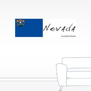 Nevada (State Flag) 22x14 Oval Wall Peel