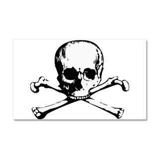 Gifts  Wall Decals  Skull and Crossbone35x21 Wall Peel