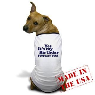 Happy 26Th Birthday Pet Apparel  Dog Ts & Dog Hoodies  1000s