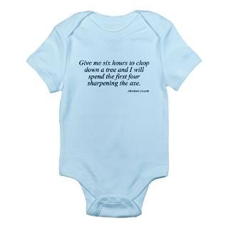 Abraham Lincoln quote 26 Infant Creeper