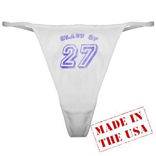Class Of 27 Classic Thong for $12.50