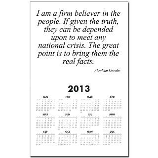 Abraham Lincoln quote 34 Calendar Print for $10.00