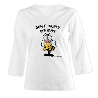 Dont Worry Bee : Irony Design Fun Shop   Humorous & Funny T Shirts,