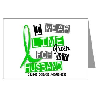 Wear Lime 37 Lyme Disease Greeting Cards (Pk of