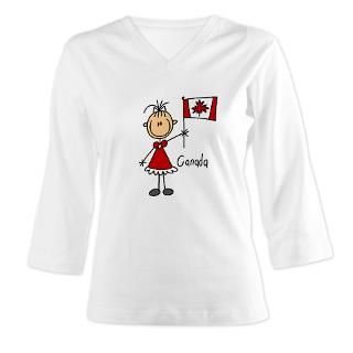Canada Ethnic Stick Figure T shirts and Gifts : Stick Figure Shop