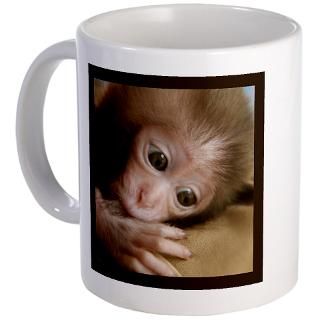 Animals Gifts  Animals Drinkware  Sweet Baby Monkey Coffee Mug