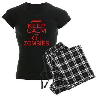 Keep Calm and Kill Zombies Pajamas for $44.50