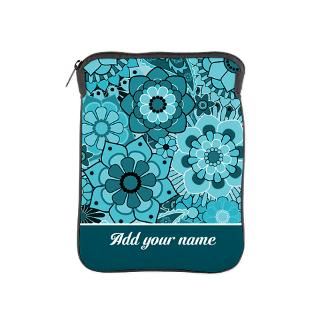 funky retro floral pattern iPad Sleeve for $44.50