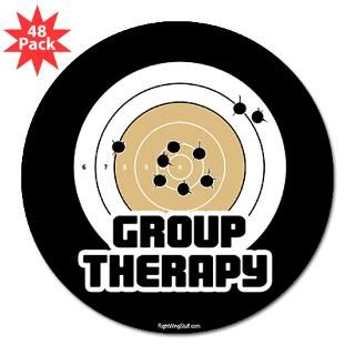  Group Therapy   Guns 3 Lapel Sticker (48 pk