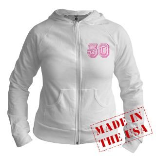 Sweatshirts & Hoodies  Pink 50 Years Old Birthday Fitted Hoodie