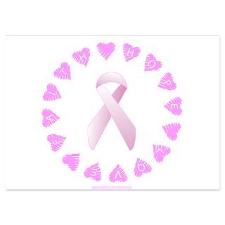 Breast Cancer Survivor Ribbon Invitations  Breast Cancer Survivor